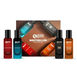 BEARDO Perfume Giftset For Men, 20ml x 4 | Whisky Smoke, Godfather
