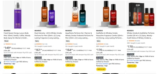 Image of Beardo Perfume up to 78% Discount