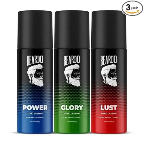 Image of Beardo Power, Lust & Glory 3Pcs Perfume 