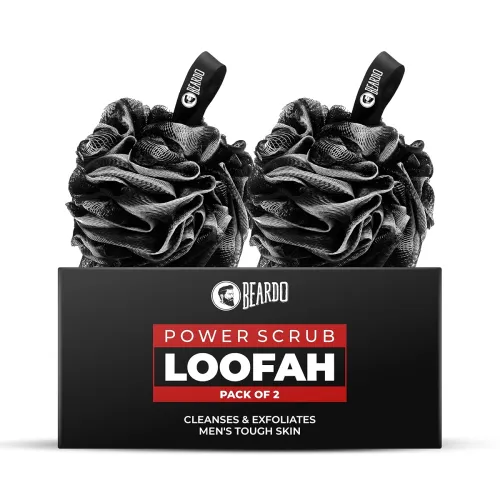 Image of Beardo Power Scrub Large Loofah for bathing for men