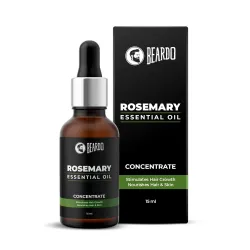 Beardo Rosemary Essential Oil | Hair Oil | Rosemary Essential Oil for Hair Growth | For Hair & Skin Nourishment | 100% Natural | Aroma Oil | Rosemary Oil 15 ml