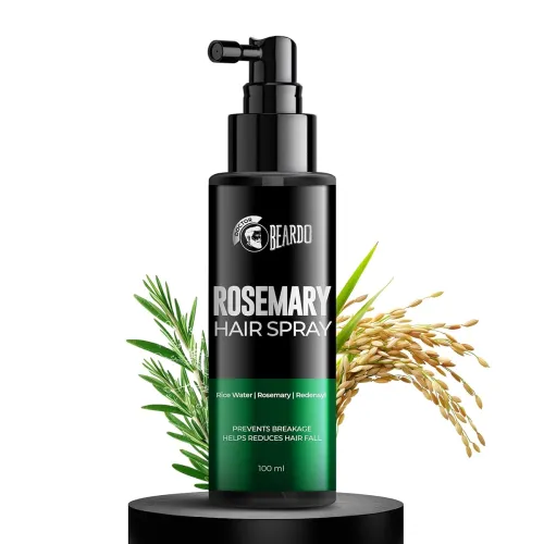 Image of Beardo Rosemary Hair Spray with Redensyl & Rice Water