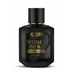 BEARDO SINGLE MALT Whisky Smoke Perfume For Men, 50Ml | Intense Eau De Parfum - Highly Concentrated | Spicy, Woody - Oudh - Luxury Perfume | Gift For Husband | Gift For Boyfriend