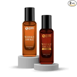 Beardo Smoked Signature Set-Whiskey Smoke Bourbon & Whisky Smoke Perfume for Men