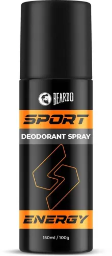Image of BEARDO Sport Energy Deodorant Body Spray, 100g