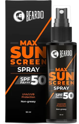 Image of BEARDO Sunscreen - SPF 50 PA+++ Max Spray For Men