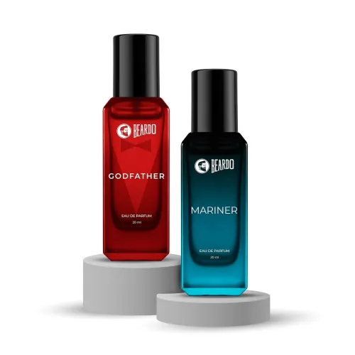 Image of Beardo The Everyday Combo- GodFather & Mariner Perfume for Men (20ml x 2)