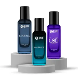 Beardo The Hero Edit- LSD, Mariner & Legend Perfume for Men (20ml x 3) | Long Lasting Fragrance | Long Lasting Perfume f