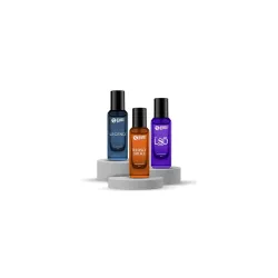 Beardo Triple Threat Collection- LSD, Legend & Whisky Smoke Perfume for Men (20ml x 3) | Long Lasting Fragrance | Long Lasting Perfume for Men | Gift for Men | Gift for Friend