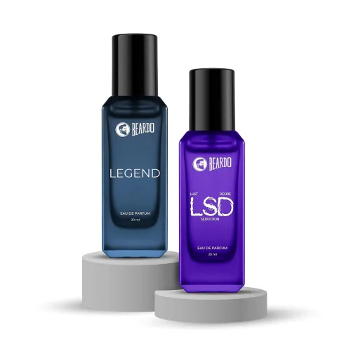 Image of Beardo Twin Legends LSD & Legend Perfume for Men (20ml x 2) 