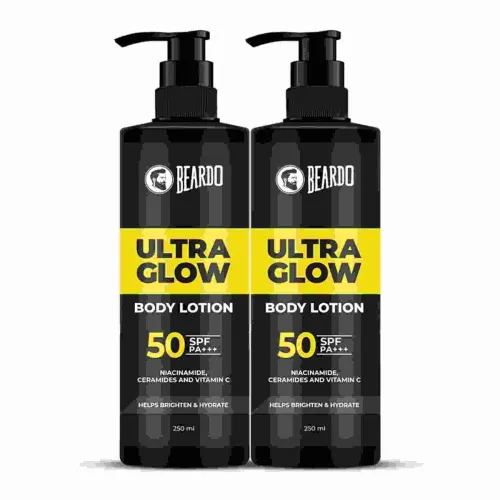 Image of Beardo Ultraglow Body Lotion for Men's Skin | Intense Hydration for Winter
