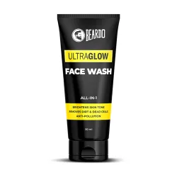 Beardo Ultraglow facewash for men, 50ml