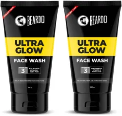 BEARDO Ultraglow Facewash For Men, Combo Face Wash (200 ml)