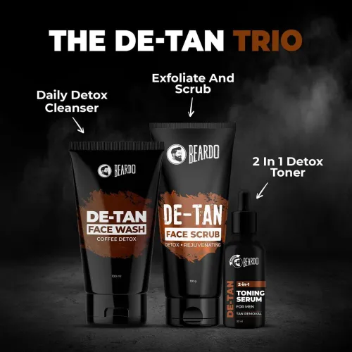 Image of BEARDO Visit store DeTan Face Scrub (100 g)