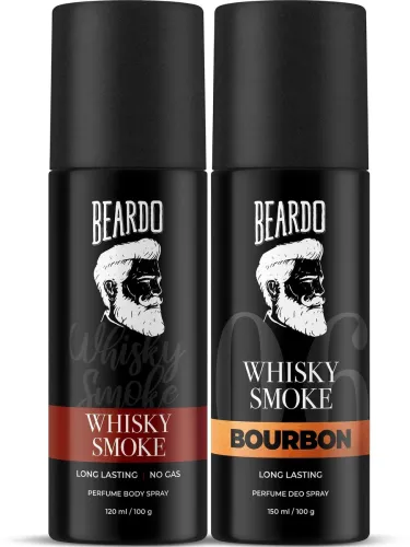 Image of BEARDO Whisky Smoke & Bourbon Body Spray