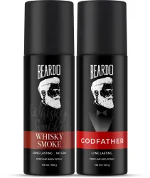 BEARDO Whisky Smoke God father Body Spray po2