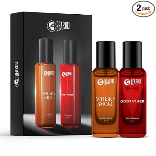 Image of Beardo Whisky Smoke & Godfather Perfume Combo (20 ml x 2) 
