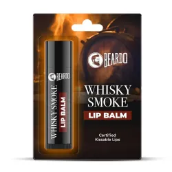Beardo Whisky Smoke Lip Balm for Men, 4g
