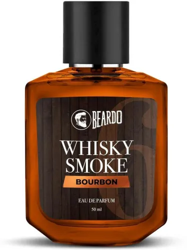 Image of BEARDO Whisky Smoke Bourbon Perfume EDP | Oriental, Woody, Leathery | Strong & Long Lasting Eau de Parfum - 50 ml (For 