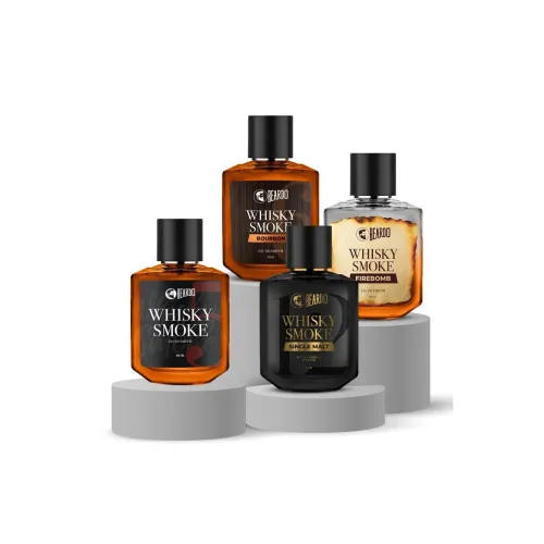 Image of BEARDO Whisky Smoke Collectors Edition Mini Perfume Set (4×50ml)