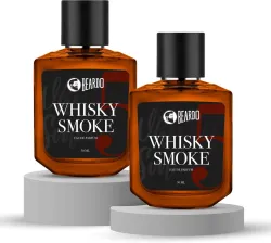 BEARDO Whisky Smoke Perfume for Men, 50ml | EAU DE PARFUM ( Pack of 2) Eau de Parfum - 100 ml (For Men)