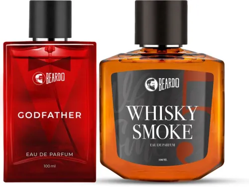 Image of BEARDO God Father and wishky smoke EDP ml Perfume Set of 2 Pcs Eau de Parfum - 200 ml (For Men)