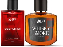 BEARDO God Father and wishky smoke EDP ml Perfume Set of 2 Pcs Eau de Parfum  -  200 ml (For Men)