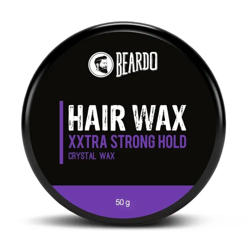 Image of Beardo Xxtra Stronghold Hair Wax, 50 gm | Crystal Hair Wax for Men