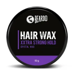 Beardo Xxtra Stronghold Hair Wax, 50 gm | Crystal Hair Wax for Men