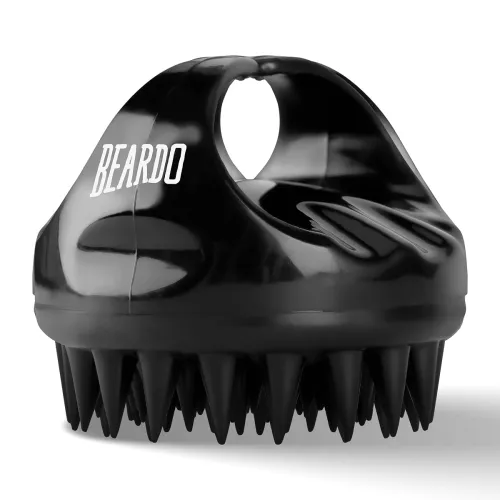 Image of Beardo Advanced Scalp Massager Brush with Soft Silicone Bristles