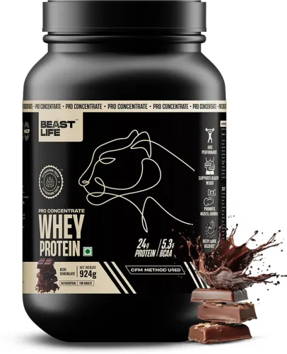 Image of BeastLife 100% Whey Protein (924 g, Rich Chocolate)