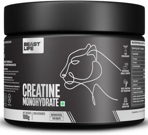 Image of BeastLife Creatine Monohydrate 33 Servings (100 g, Unflavoured)