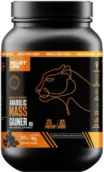 BeastLife High Protein Gainer   (1 kg, Belgian Chocolate)