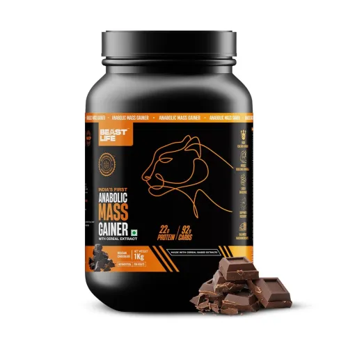 Image of BEASTLIFE High Protein Mass/Weight Gainer 1 KG 