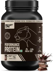 BeastLife Performance Protein Powder 25g Protein (1 kg, Chocolate)