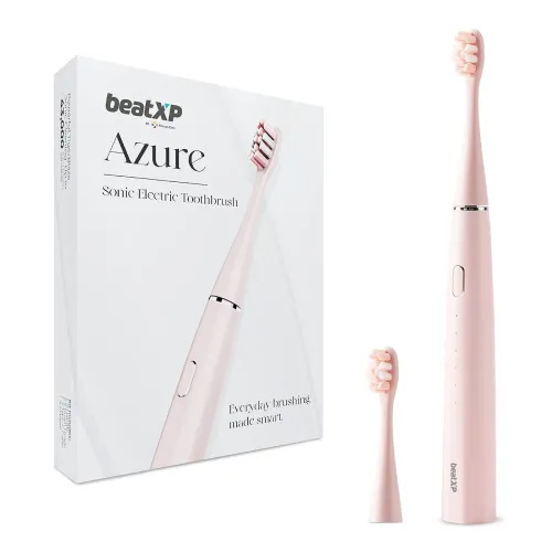 Image of beatXP Azure Electric Toothbrush Pink Rechargeable I prefer this response