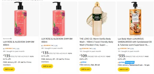 Image of Beauty Product Minimum 50% Discount