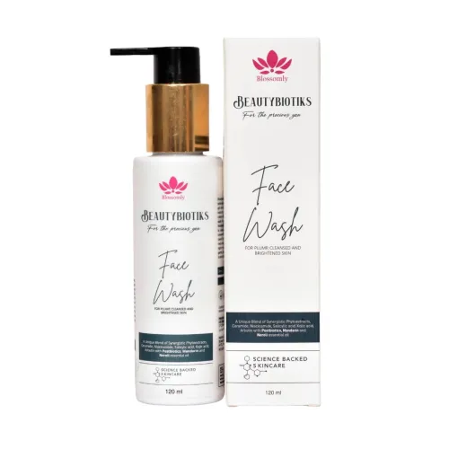 Image of Beautybiotiks 0.5% Salicylic Acid + 2% Niacinamide Anti Acne Cleanser With Ceramides, Postbiotics & Botanical Soothers f