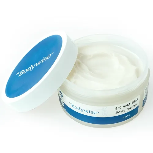 Image of Be Bodywise 4% AHA BHA Shea Body Butter | 200g | With 48 hours of Intense Moisturization | For smooth and radiant skin