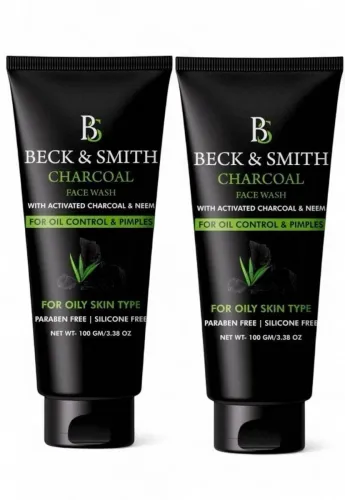 Image of Beck & Smith Charcoal Neem Face Wash (200g)