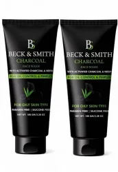 Beck & Smith Charcoal Neem Face Wash (200g)