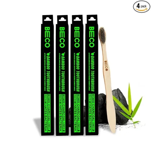 Image of Beco Compostable Bamboo Toothbrush 