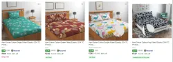 Bedsheets starting at ₹166