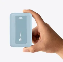 Beetel 20000 mAh 22.5 W Nano Pocket Size Power Bank (Blue, Lithium Polymer, Fast Charging for Mobile, Tablet, Smartwatch, Earbuds, Speaker)