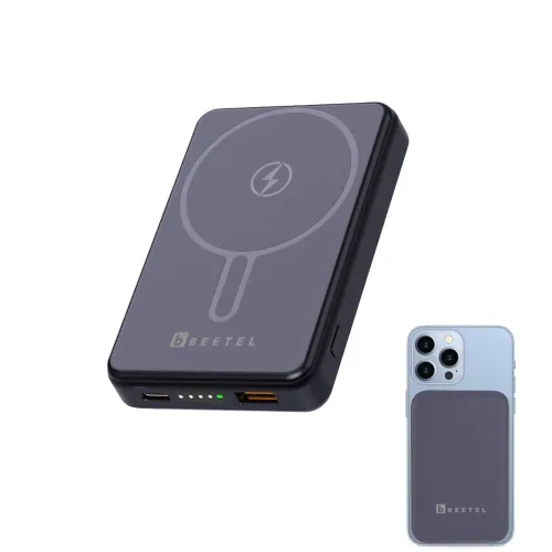 Image of Beetel MagVibe Series WB10 Magsafe 10000mAh 15W Wireless Power Bank 