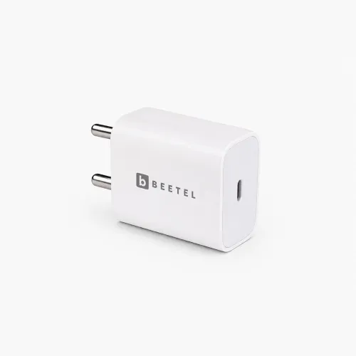 Image of Beetel VoltX 20W PD Wall Charger Adaptor Type C Compact Travel Friendly Design
