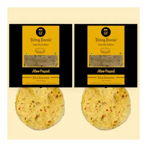 Image of Being Bania Aloo Papad 900g Pack of 2