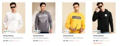 Being Human Men Winterwears Up-to 82% Off