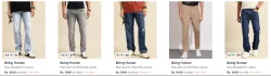 BEING HUMAN Mens JEANS Minimum 70% Discount