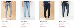 Being Human Mens Jeans upto 73% Discount